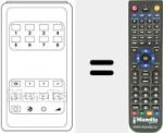 Replacement remote control for MK 3