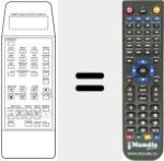 Replacement remote control for MV 250