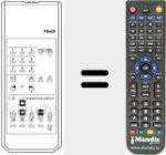 Replacement remote control for PS 40 F