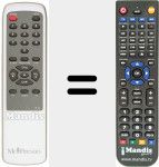 Replacement remote control for R-19