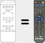 Replacement remote control for R 5191 N
