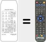 Replacement remote control for RC 3