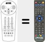 Replacement remote control for TS-3