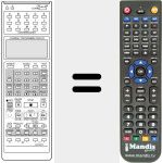 Replacement remote control for RC 8830
