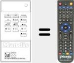Replacement remote control for RC 96
