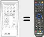 Replacement remote control for RC IV 24 FACH
