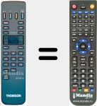 Replacement remote control for RCT 3016