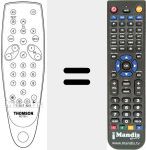 Replacement remote control for RCT 312