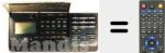 Replacement remote control for PQ 10804 Z-21