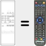 Replacement remote control for SP 699001