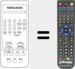 Replacement remote control for T 739
