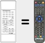 Replacement remote control for TC 339 B