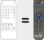 Replacement remote control for TRS 99