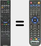 Replacement remote control for RM-GD 010 (148771613)