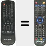 Replacement remote control for JL-168