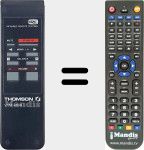 Replacement remote control for VTM2800 (925TX1751)