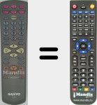 Replacement remote control for FXWE