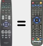 Replacement remote control for CLU-433PC
