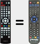 Replacement remote control for OPPO002