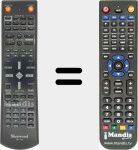Replacement remote control for PRC-129E