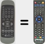 Replacement remote control for RC-200