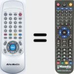 Replacement remote control for RM-EB