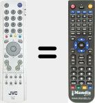 Replacement remote control for RM-C1861 (VE30039453)