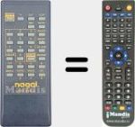 Replacement remote control for CR-2000