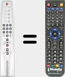 Replacement remote control for DIG004