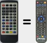 Replacement remote control for DPF Live