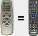 Replacement remote control for UX 70