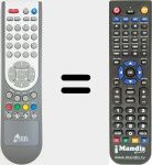 Replacement remote control for Iris003
