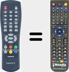 Replacement remote control for RC19