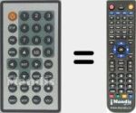 Replacement remote control for REMCON1425