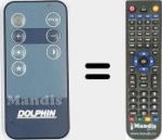 Replacement remote control for REMCON1750