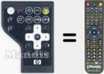 Replacement remote control for RC1762302/00 (313922850021)