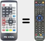 Replacement remote control for REMCON1929