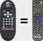 Replacement remote control for SCI001
