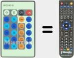 Replacement remote control for IRC240-S