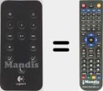Replacement remote control for Logi001
