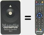 Replacement remote control for RM-2