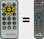 Replacement remote control for Music Speaker