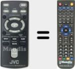 Replacement remote control for RM-SUXDAB11R