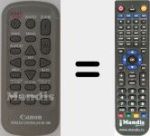 Replacement remote control for WL-D86