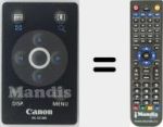 Replacement remote control for WL-DC300