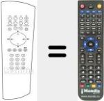 Replacement remote control for REMCON592