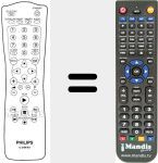 Replacement remote control for REMCON1116