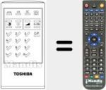 Replacement remote control for 23120771
