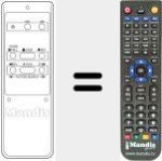 Replacement remote control for REMCON260