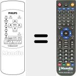 Replacement remote control for REMCON1199